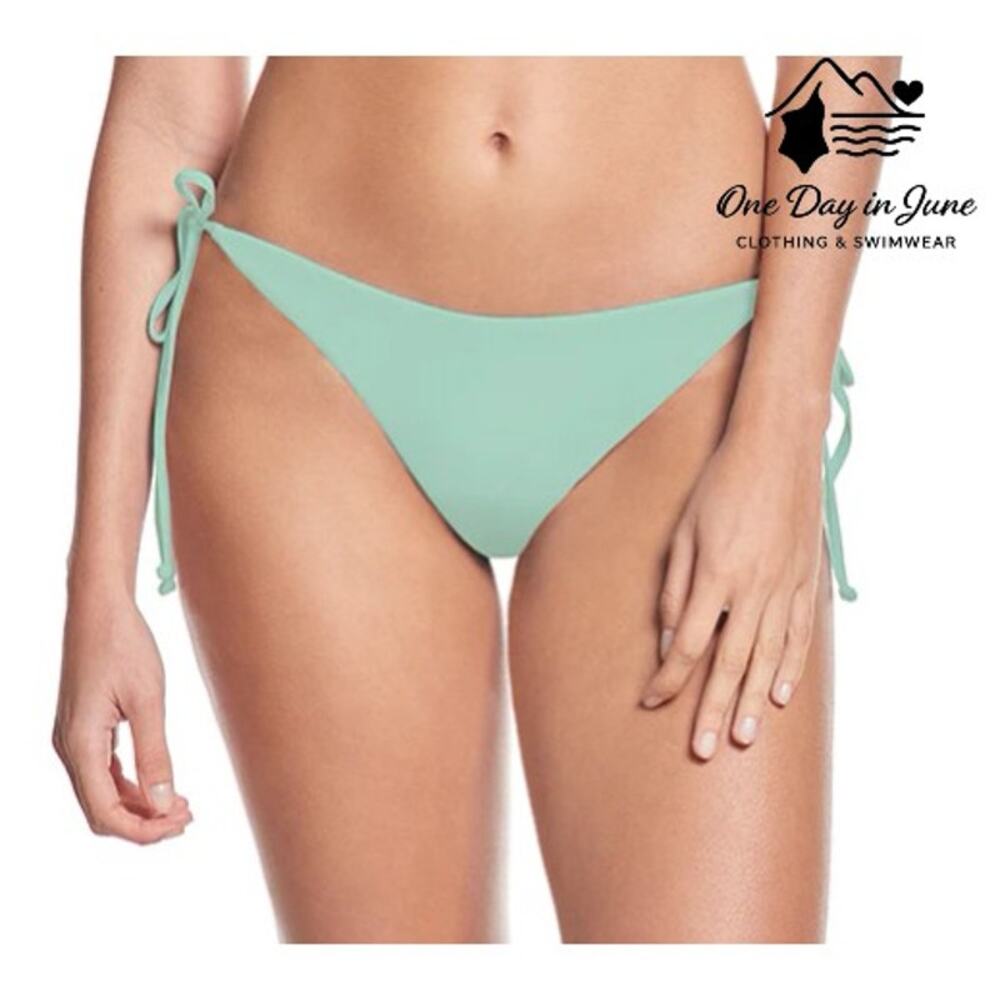 Phax Ruched Back Tie Side Bikini Bottom Size L